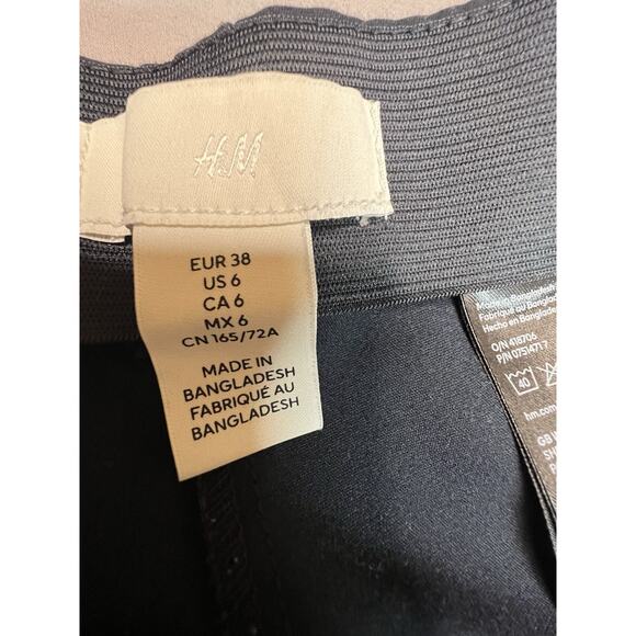 H&M Women’s Dark Blue Pants Size 6 Great Condition - Picture 4 of 7